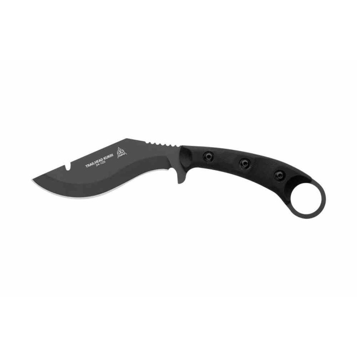 Couteau TOPS Trailhead Kukri Lame Acier Carbone 1095 Manche Micarta Étui Kydex Made In USA TPTDKR01 - Livraison Gratuite