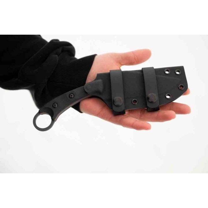 Couteau TOPS Trailhead Kukri Lame Acier Carbone 1095 Manche Micarta Étui Kydex Made In USA TPTDKR01 - Livraison Gratuite