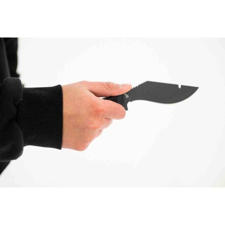 Couteau TOPS Trailhead Kukri Lame Acier Carbone 1095 Manche Micarta Étui Kydex Made In USA TPTDKR01 - Livraison Gratuite