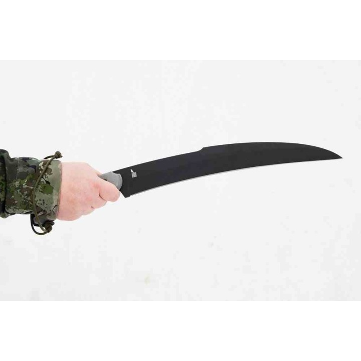 Couteau TOPS X16 Ginunting Lame Hawkbill Acier 1095 Manche Micarta Noir Etui Kydex Made USA TPX16G01 - Livraison Gratuite