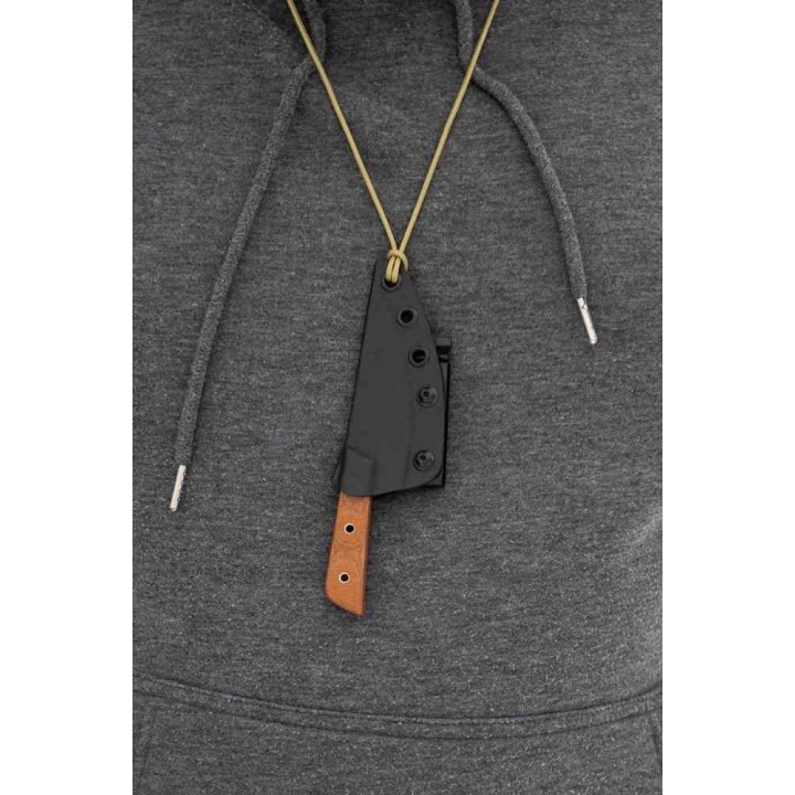 Couteau TOPS Frog Market Special Mini Lame Acier 1095 Manche Micarta Etui Kydex USA TPFMSM01 - Livraison Gratuite