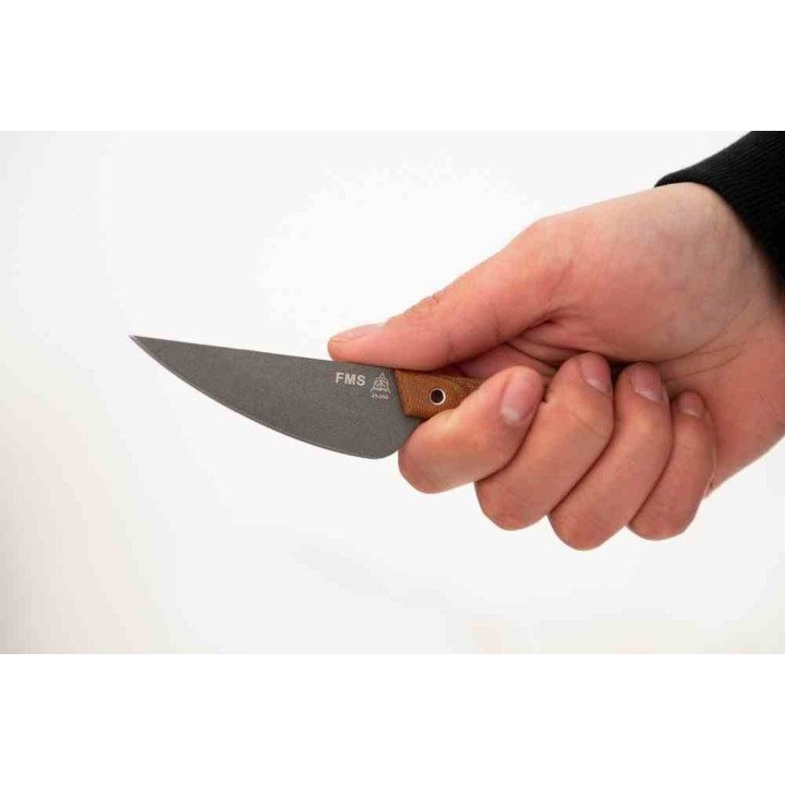 Couteau TOPS Frog Market Special Mini Lame Acier 1095 Manche Micarta Etui Kydex USA TPFMSM01 - Livraison Gratuite