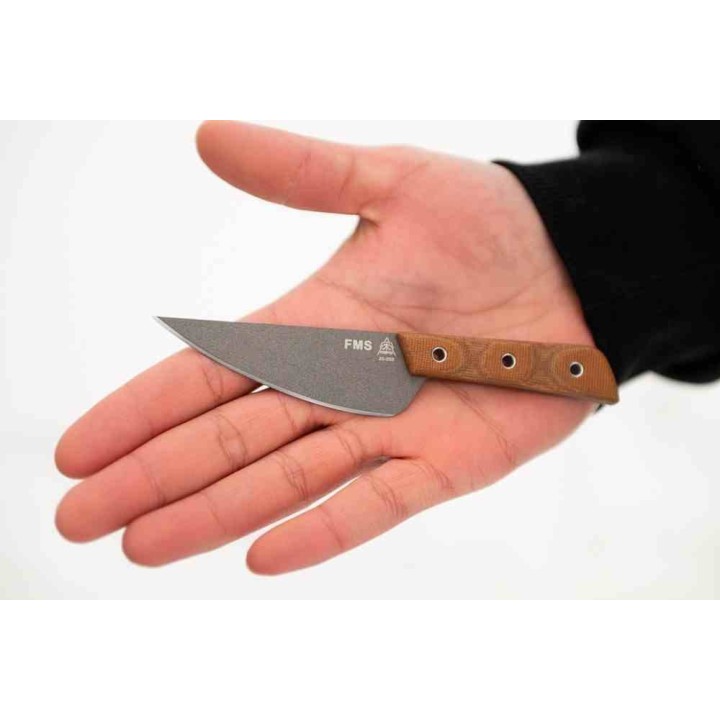 Couteau TOPS Frog Market Special Mini Lame Acier 1095 Manche Micarta Etui Kydex USA TPFMSM01 - Livraison Gratuite