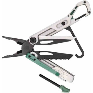 Pince Multi-Fonctions Gerber Stakeout Spark Lame Acier Inox Manche Acier Baltic Haze G1070199 - Livraison Gratuite