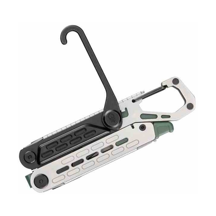 Pince Multi-Fonctions Gerber Stakeout Spark Lame Acier Inox Manche Acier Baltic Haze G1070199 - Livraison Gratuite
