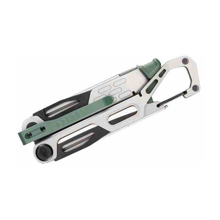 Pince Multi-Fonctions Gerber Stakeout Spark Lame Acier Inox Manche Acier Baltic Haze G1070199 - Livraison Gratuite