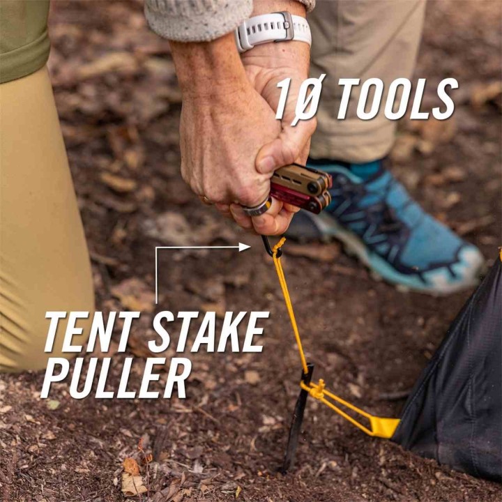 Pince Multi-Fonctions Gerber Stakeout Spark Lame Acier Inox Manche Acier Cyt Brown G1070225 - Livraison Gratuite