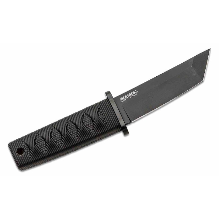 Couteau Fixe Cold Steel Kyoto Tanto Lame Acier 8Cr13MoV Manche Kray-Ex Étui Secure-Ex CS17DABKBK - Livraison Gratuite