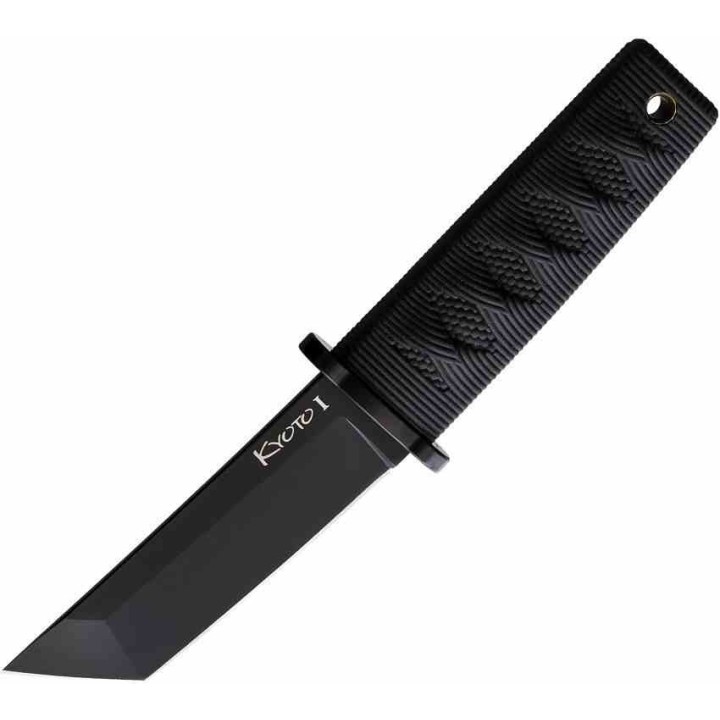 Couteau Fixe Cold Steel Kyoto Tanto Lame Acier 8Cr13MoV Manche Kray-Ex Étui Secure-Ex CS17DABKBK - Livraison Gratuite