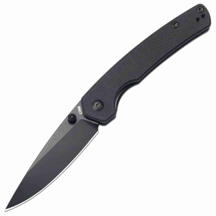 Couteau CJRB Kain Black Lame Acier AR-RPM9 Manche G10 Linerlock IKBS J1956BBK - Livraison Gratuite