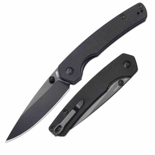 Couteau CJRB Kain Black Lame Acier AR-RPM9 Manche G10 Linerlock IKBS J1956BBK - Livraison Gratuite