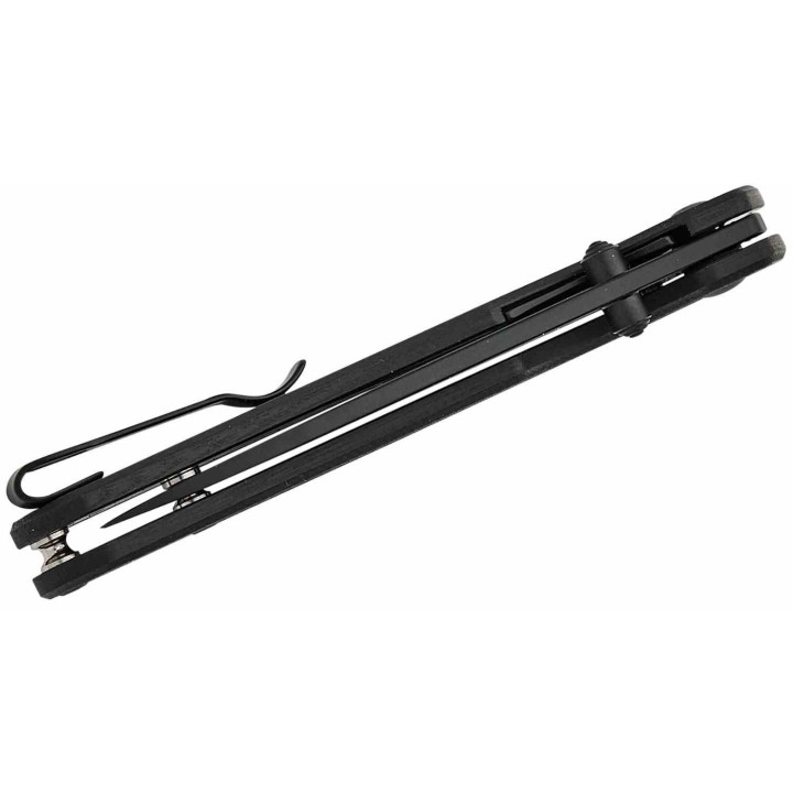 Couteau CJRB Kain Black Lame Acier AR-RPM9 Manche G10 Linerlock IKBS J1956BBK - Livraison Gratuite