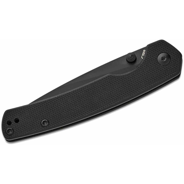 Couteau CJRB Kain Black Lame Acier AR-RPM9 Manche G10 Linerlock IKBS J1956BBK - Livraison Gratuite