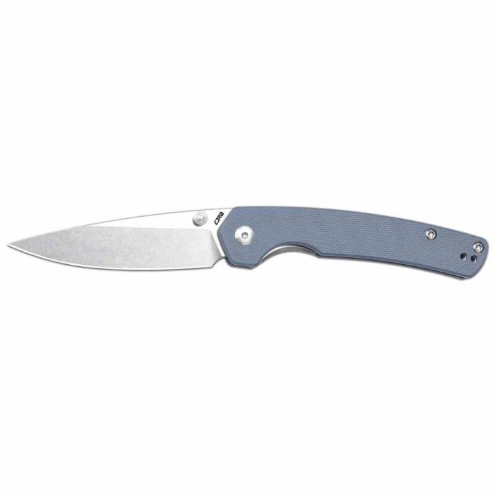 Couteau CJRB Kain Gray Lame Acier AR-RPM9 Manche G10 Linerlock IKBS J1956GY - Livraison Gratuite