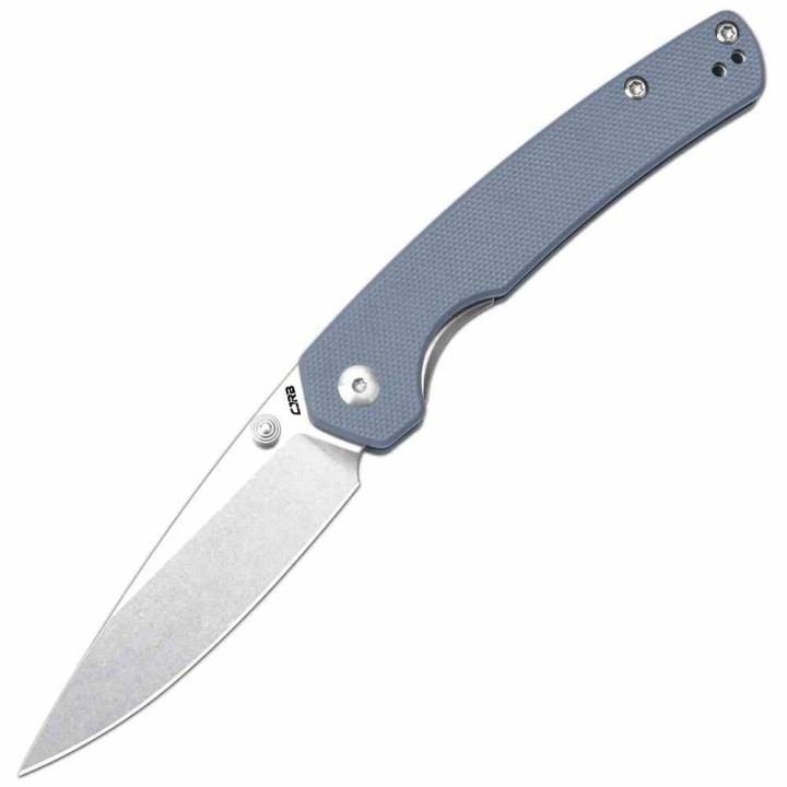 Couteau CJRB Kain Gray Lame Acier AR-RPM9 Manche G10 Linerlock IKBS J1956GY - Livraison Gratuite