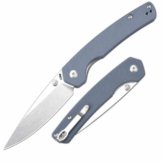 Couteau CJRB Kain Gray Lame Acier AR-RPM9 Manche G10 Linerlock IKBS J1956GY - Livraison Gratuite