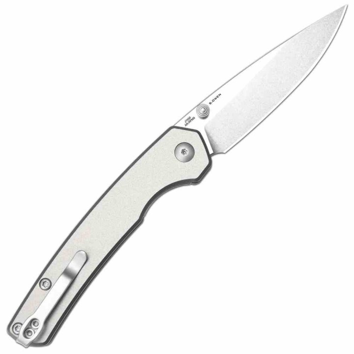 Couteau CJRB Kain Gray Lame Acier AR-RPM9 Manche Alum Linerlock IKBS J1956GYA - Livraison Gratuite