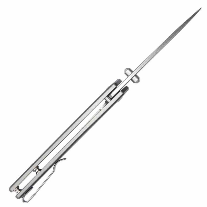 Couteau CJRB Kain Gray Lame Acier AR-RPM9 Manche Alum Linerlock IKBS J1956GYA - Livraison Gratuite