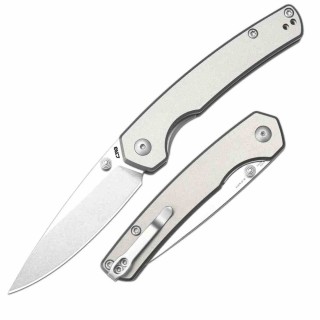 Couteau CJRB Kain Gray Lame Acier AR-RPM9 Manche Alum Linerlock IKBS J1956GYA - Livraison Gratuite