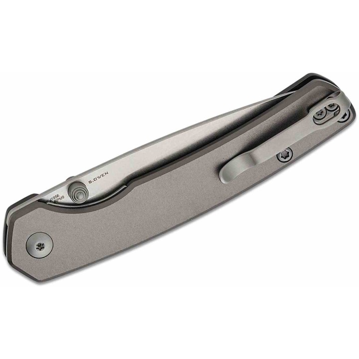 Couteau CJRB Kain Gray Lame Acier AR-RPM9 Manche Alum Linerlock IKBS J1956GYA - Livraison Gratuite