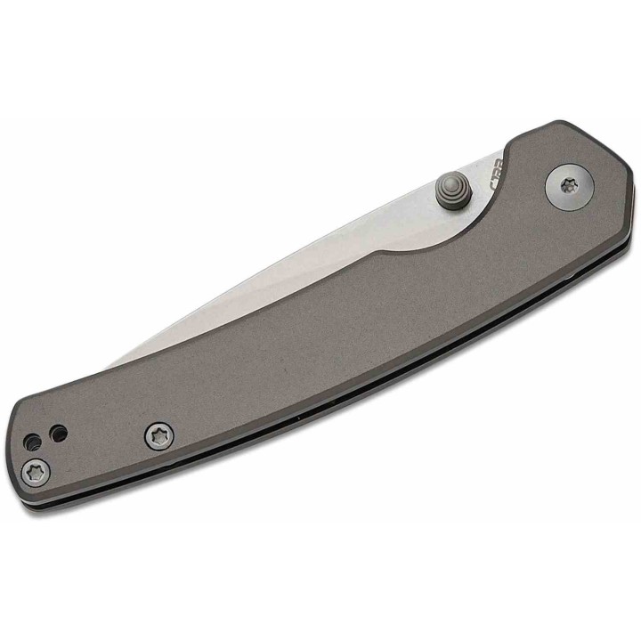 Couteau CJRB Kain Gray Lame Acier AR-RPM9 Manche Alum Linerlock IKBS J1956GYA - Livraison Gratuite