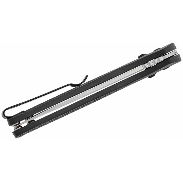Couteau CJRB Acacia Black Lame Acier AR-RPM9 Stonewash Manche FRN Crossbar Lock IKBS Clip J1952BK - Livraison Gratuite