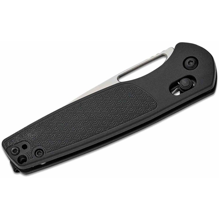 Couteau CJRB Acacia Black Lame Acier AR-RPM9 Stonewash Manche FRN Crossbar Lock IKBS Clip J1952BK - Livraison Gratuite
