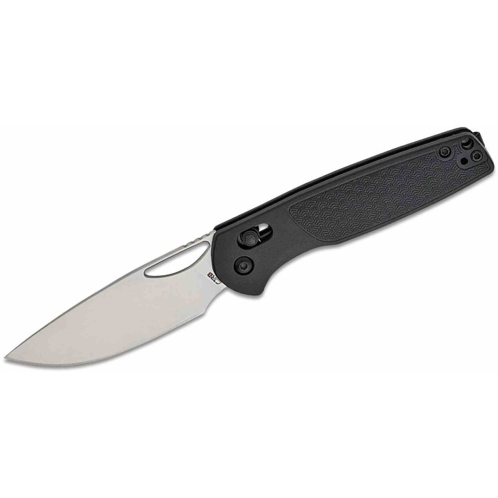 Couteau CJRB Acacia Black Lame Acier AR-RPM9 Stonewash Manche FRN Crossbar Lock IKBS Clip J1952BK - Livraison Gratuite