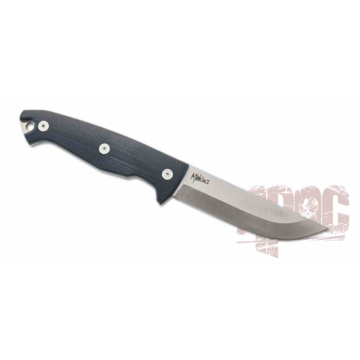 Couteau de Survie APOC Wallace Large Puukko Lame Acier D2 Manche Micarta Etui Kydex Allume-Feu DRK40050 - Livraison Gratuite