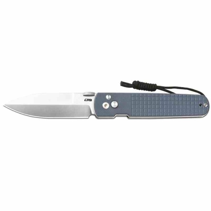 Couteau Pliant CJRB Locust Blue Button Lock Lame Spear Point AR-RPM9 G10 Bleu J1951BU - Livraison Gratuite