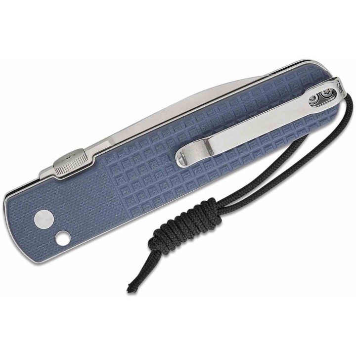 Couteau Pliant CJRB Locust Blue Button Lock Lame Spear Point AR-RPM9 G10 Bleu J1951BU - Livraison Gratuite