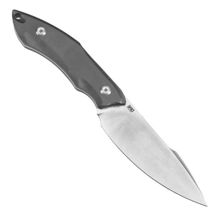 Couteau Kansept Luccio Lame Harpon Acier CPM-S35VN Manche Titane Etui Kydex KG007A7 - Livraison Gratuite