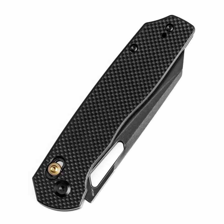 Couteau Tenable Shard Black Reverse Tanto Acier 14C28N Manche G10 Crossbar Lock T1006V1 - Livraison Gratuite