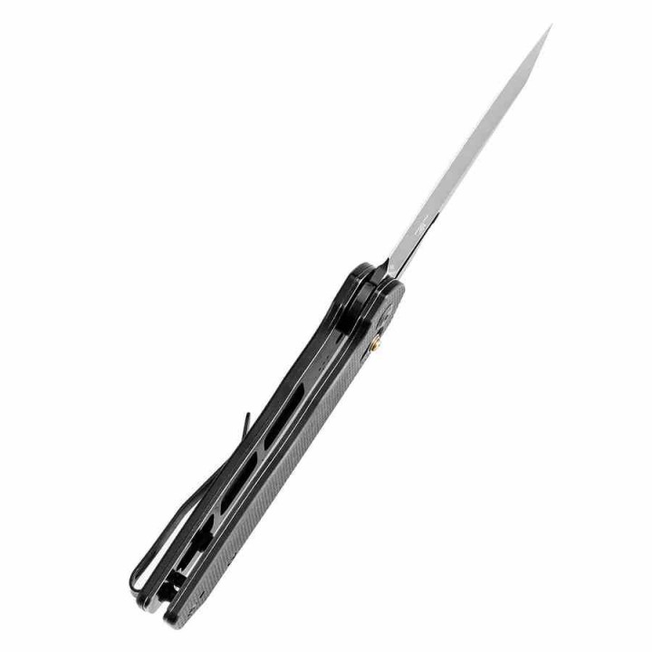 Couteau Tenable Shard Black Reverse Tanto Acier 14C28N Manche G10 Crossbar Lock T1006V1 - Livraison Gratuite