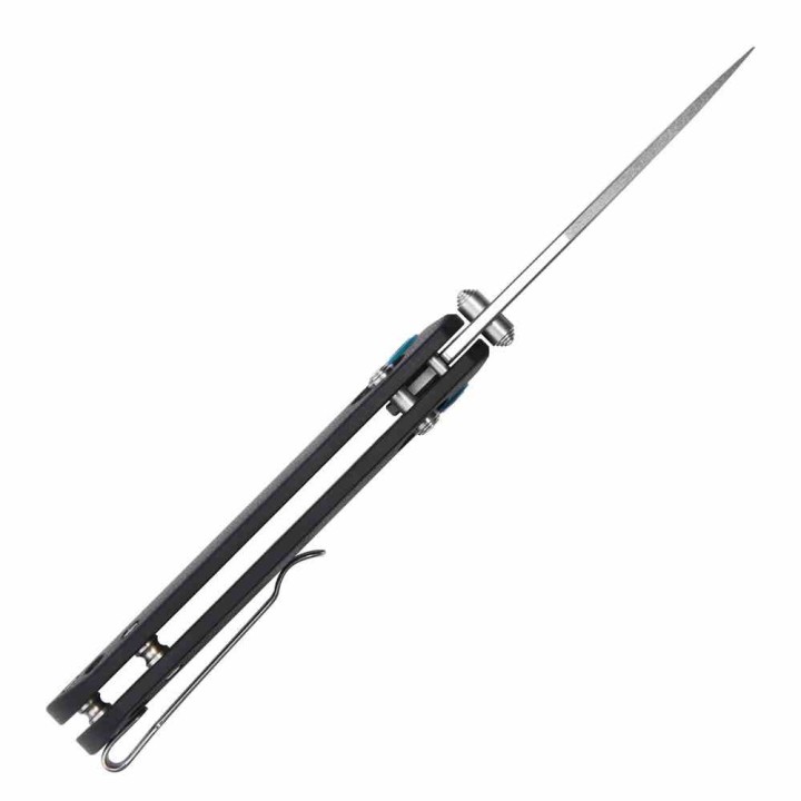 Couteau CJRB Maximal Black Lame Acier AR-RPM9 Manche G10 Crossbar Lock Clip J1954BK - Livraison Gratuite