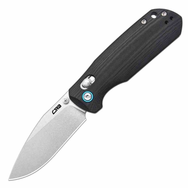 Couteau CJRB Maximal Black Lame Acier AR-RPM9 Manche G10 Crossbar Lock Clip J1954BK - Livraison Gratuite