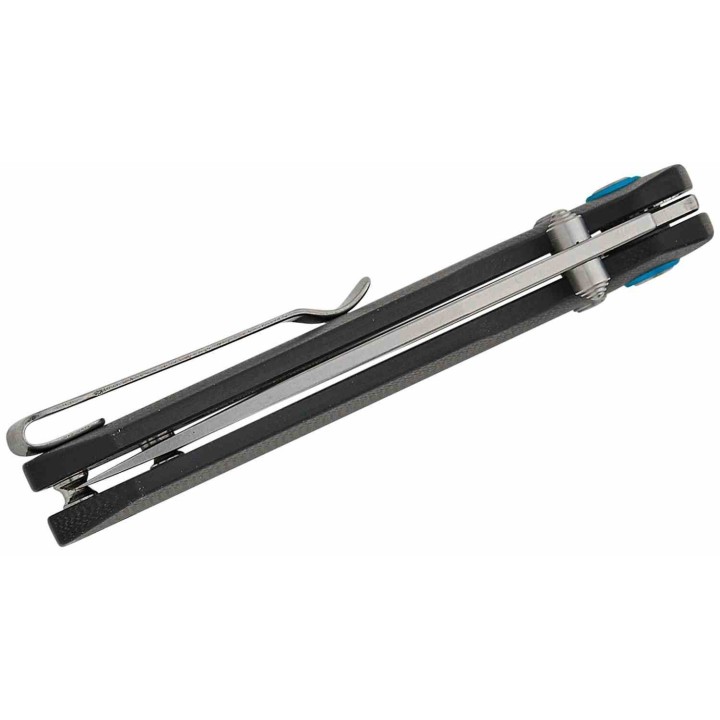 Couteau CJRB Maximal Black Lame Acier AR-RPM9 Manche G10 Crossbar Lock Clip J1954BK - Livraison Gratuite