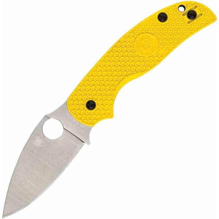 Couteau Spyderco Sage 5 Lightweight Salt Lame Acier MagnaCut Manche FRN Compression Lock SC123PYL - Livraison Gratuite