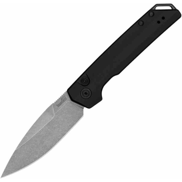 Couteau Kershaw Launch Iridium Automatique Lame Acier MagnaCut Manche Aluminium Button Lock USA KS7038 - Livraison Gratuite