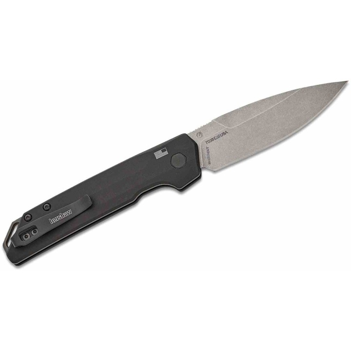 Couteau Kershaw Launch Iridium Automatique Lame Acier MagnaCut Manche Aluminium Button Lock USA KS7038 - Livraison Gratuite