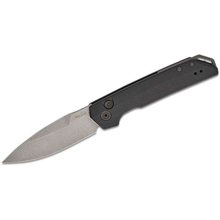 Couteau Kershaw Launch Iridium Automatique Lame Acier MagnaCut Manche Aluminium Button Lock USA KS7038 - Livraison Gratuite