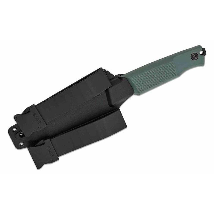 Couteau Ka-Bar Apex Lame Clip Point Acier D2 Manche GFN Étui Polymère KA5500 - Livraison Gratuite