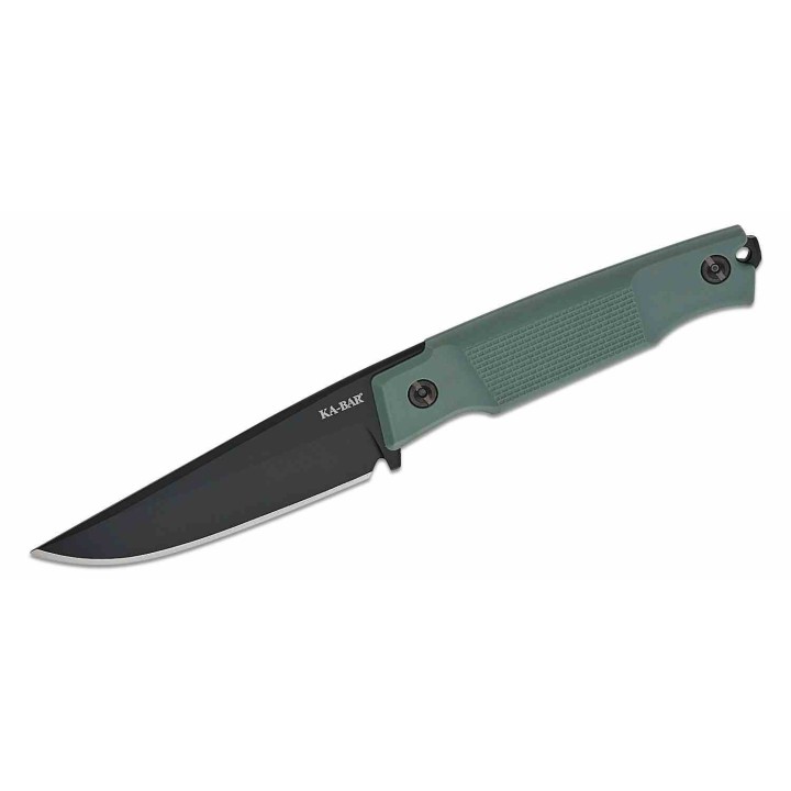 Couteau Ka-Bar Apex Lame Clip Point Acier D2 Manche GFN Étui Polymère KA5500 - Livraison Gratuite