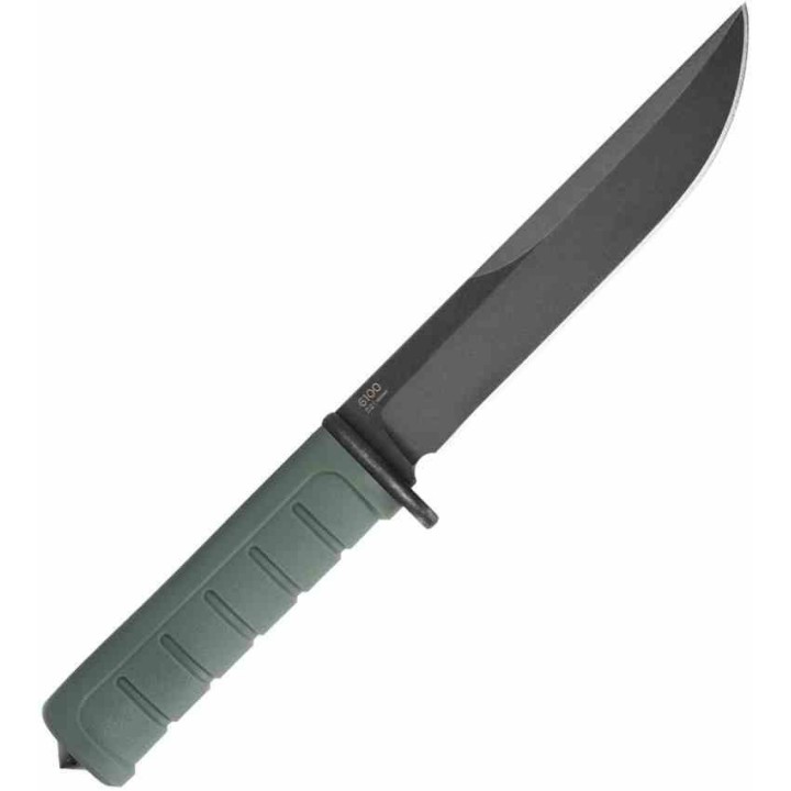Couteau Ka-Bar Dust I Lame Clip Point Acier D2 Manche GFN Spike Étui MOLLE KA6100 - Livraison Gratuite