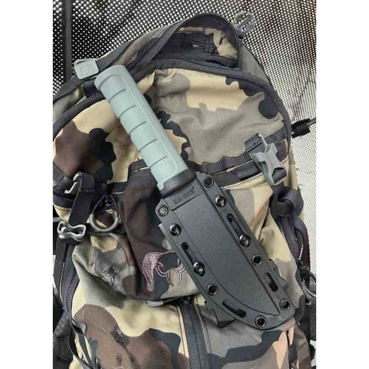 Couteau Ka-Bar Dust II Lame Acier D2 Manche GFN Étui Polymère KA6101 - Livraison Gratuite