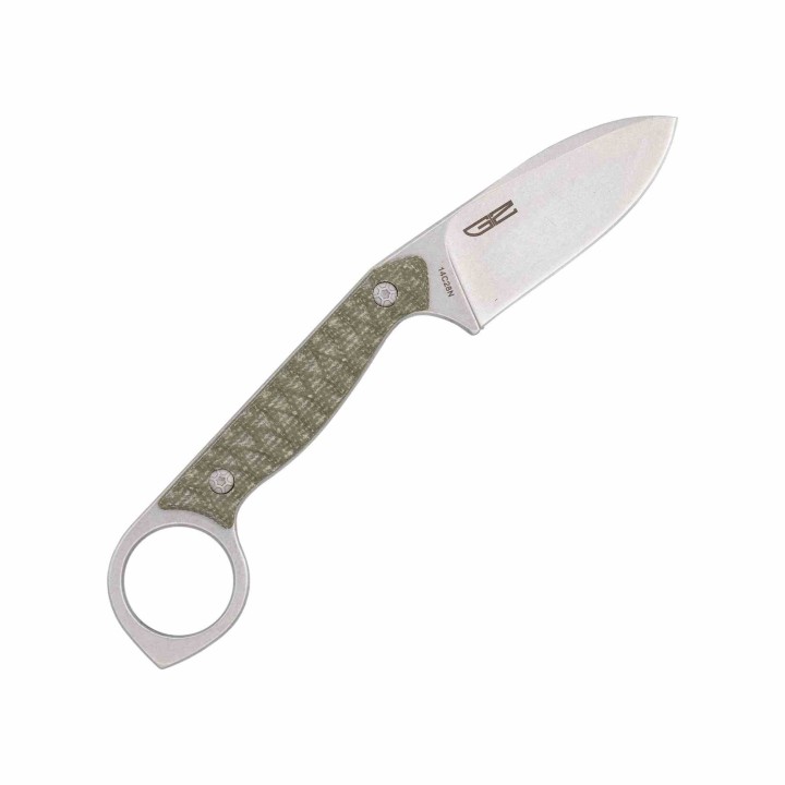 Couteau Cobratec Wolfteeth Lame Acier 14C28N Manche G10 Green Etui Kydex CBTWLTODG - Livraison Gratuite
