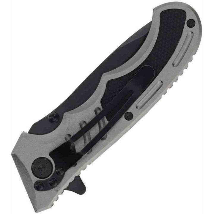 Couteau Smith&Wesson Extreme Ops Lame Acier 7Cr17MoV Serr Manche Alu Linerlock SW1207131 - Livraison Gratuite