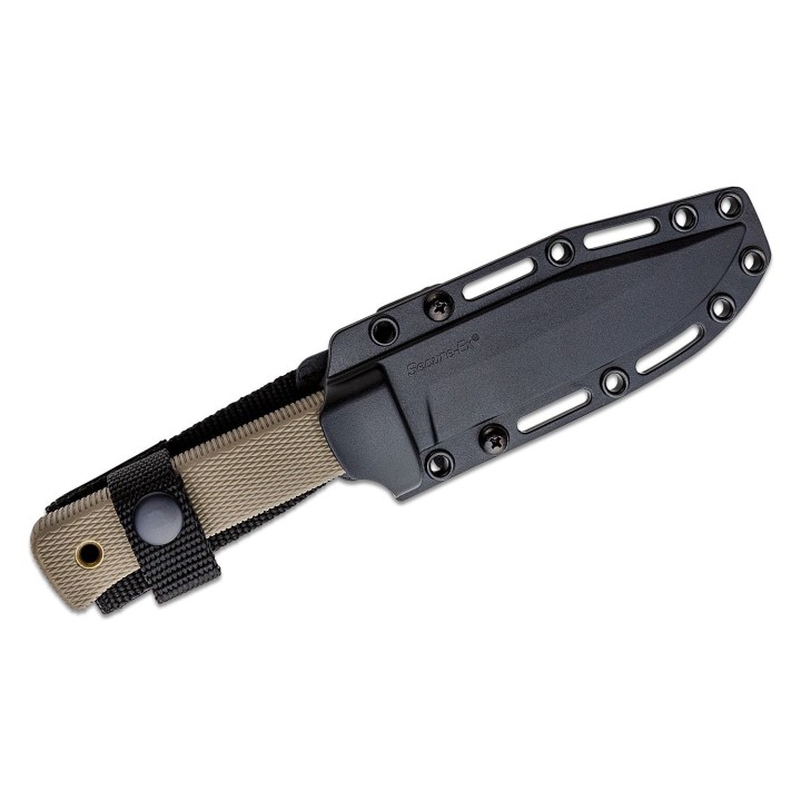 Couteau Cold Steel SRK FDE Compact Survival Rescue Lame Acier SK-5 Manche Kray-Ex Etui CS49LCKDDEBK - Livraison Gratuite