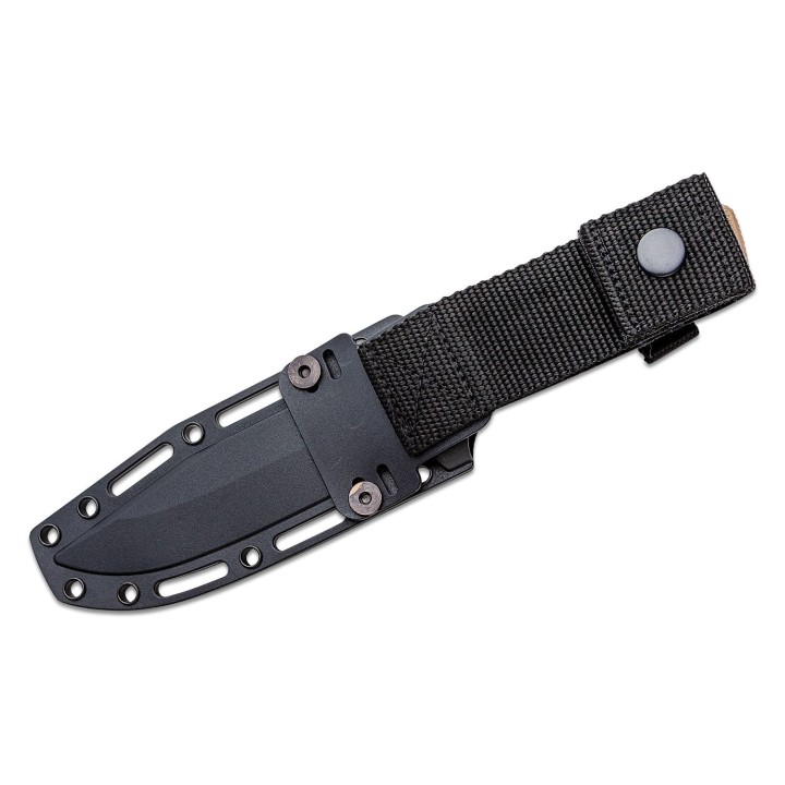 Couteau Cold Steel SRK Desert Tan Compact Survival Rescue Lame Acier SK-5 Manche Kray-Ex Etui CS49LCKDDTBK - Livraison Gratuite