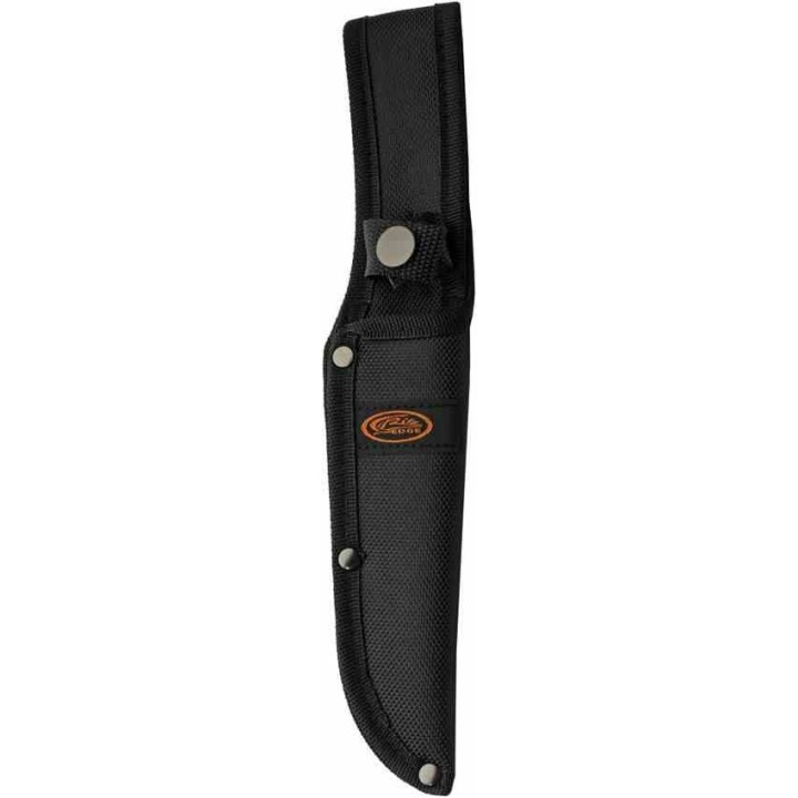 Lot de 2 Couteau Tactical Dague Serr Lame Acier 3Cr13 Manche Caoutchouc Etui Nylon CN211627 - Livraison Gratuite